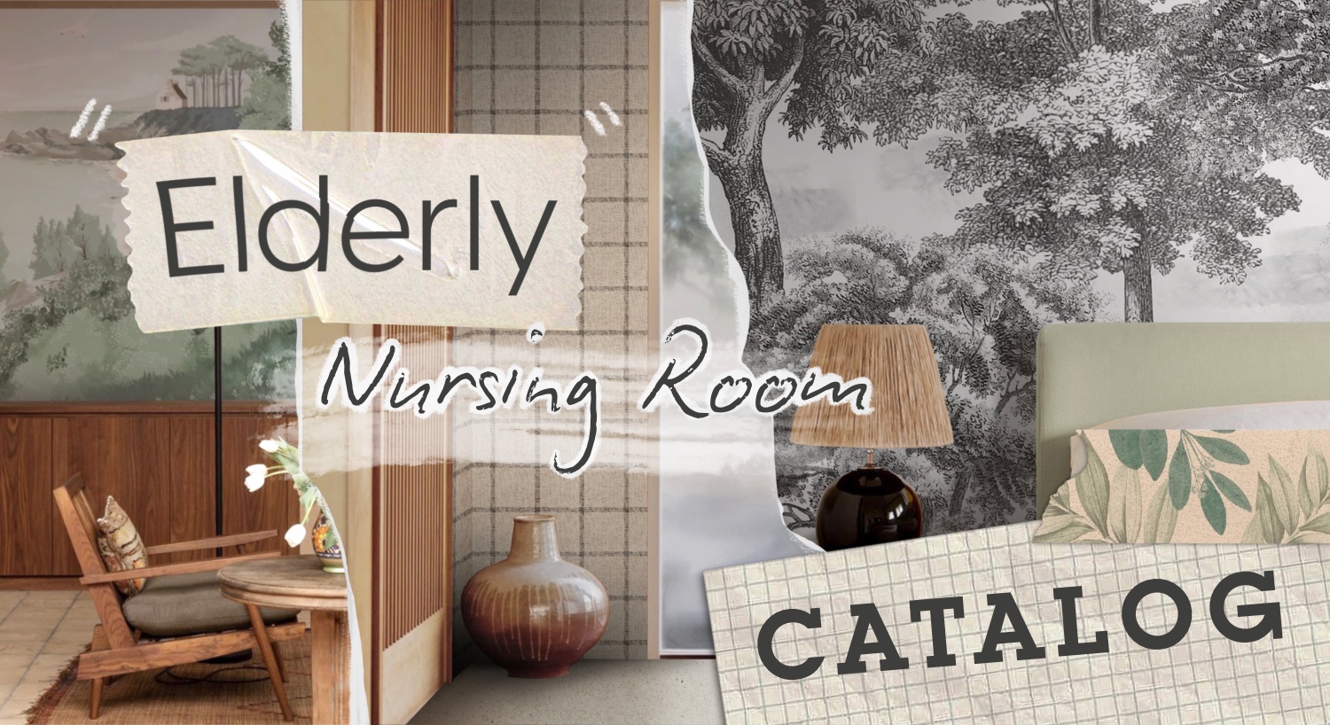 Elderly Nursing Room Wallpaper Catalog